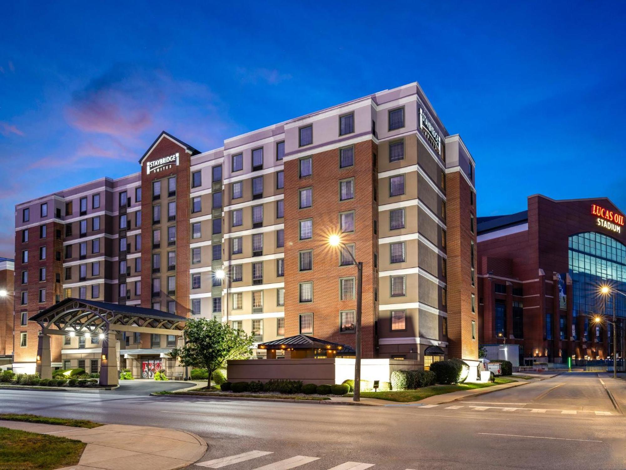 Staybridge Suites Indianapolis Downtown-Convention Center By Ihg Exteriör bild